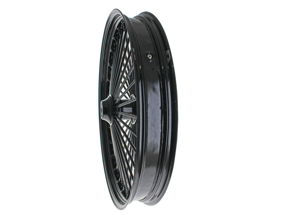 DNA Specialty DNA-26396642A-AB 26" x 3.5" Mammoth Fat Spoke Front Wheel Gloss Black for FL Softail 11-Up