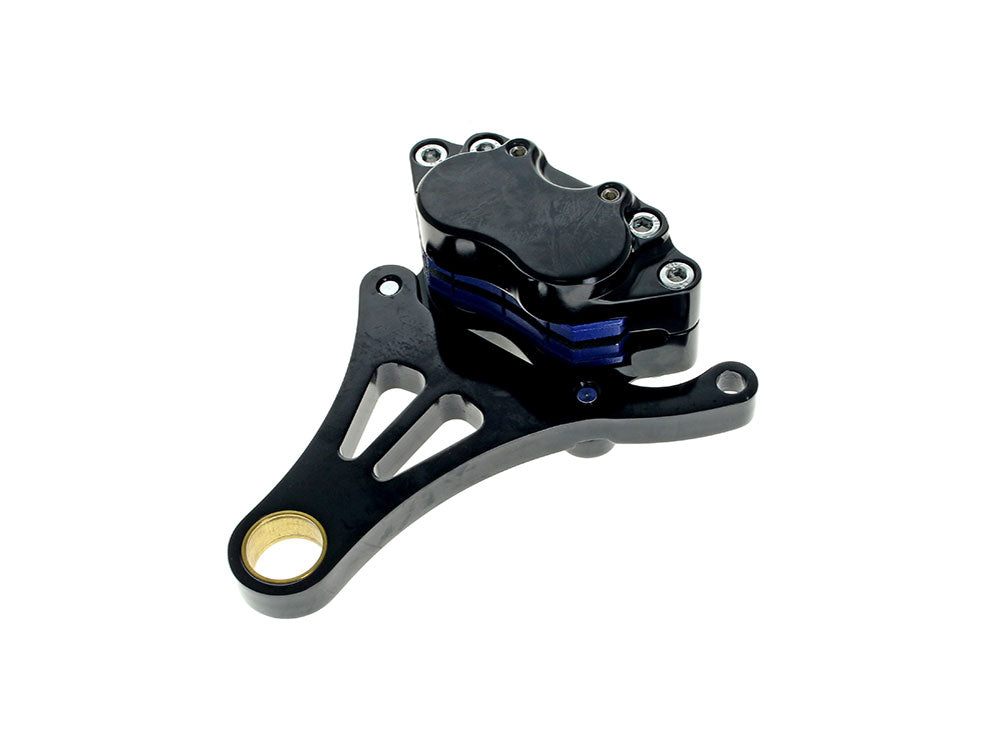 DNA Specialty DNA-M-BC-2000B Right Hand Caliper & Mounting Bracket Black for Custom Wide Springer w/3/4" Axle & 11.5" Disc Rotor