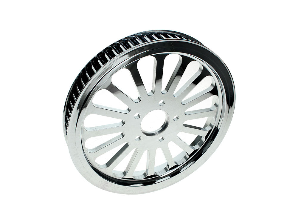 DNA Specialty DNA-M-PL-0170 70T Tooth x 1-1/2" Wide SS2 Pulley Chrome for Pre 2000 Tapered Bearing Wheel