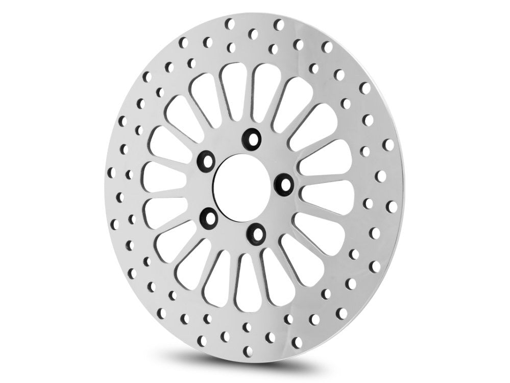 DNA Specialty DNA-M-RT-1100 11.8" Front Super Spoke SS2 Disc Rotor Polished for Dyna 06-17/Softail 15-Up/Sportster 14-21/Touring 08-Up