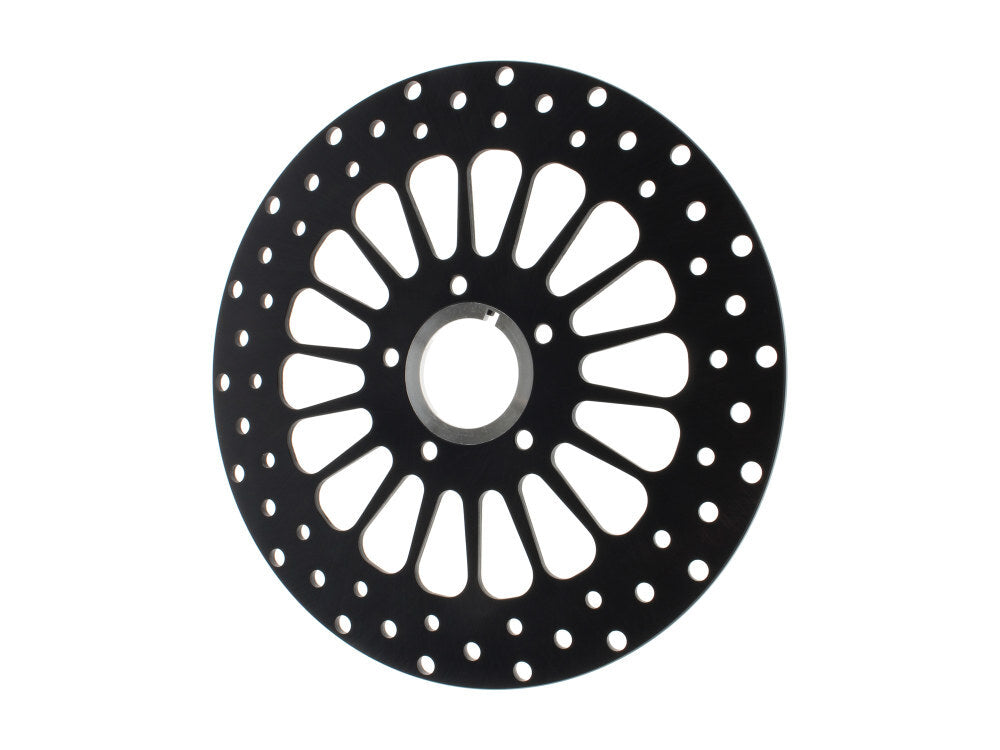 DNA Specialty DNA-M-RT-2100Z 11.5" Front Super Spoke SS2 Disc Rotor Black for Big Twin/Sportster 00-Up