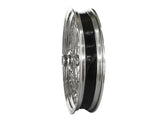 DNA Specialty DNA-M21510434 21" x 3.5" 40 Spoke Cross Laced Front Wheel Chrome for FL Softail 86-99