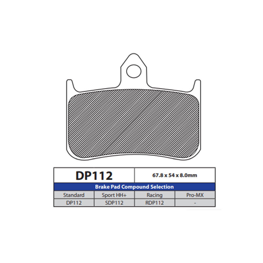 DP Brake Pads DP112 Sintered Brake Pads