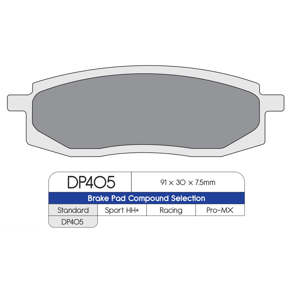 DP Brake Pads DP405 Sintered Brake Pads