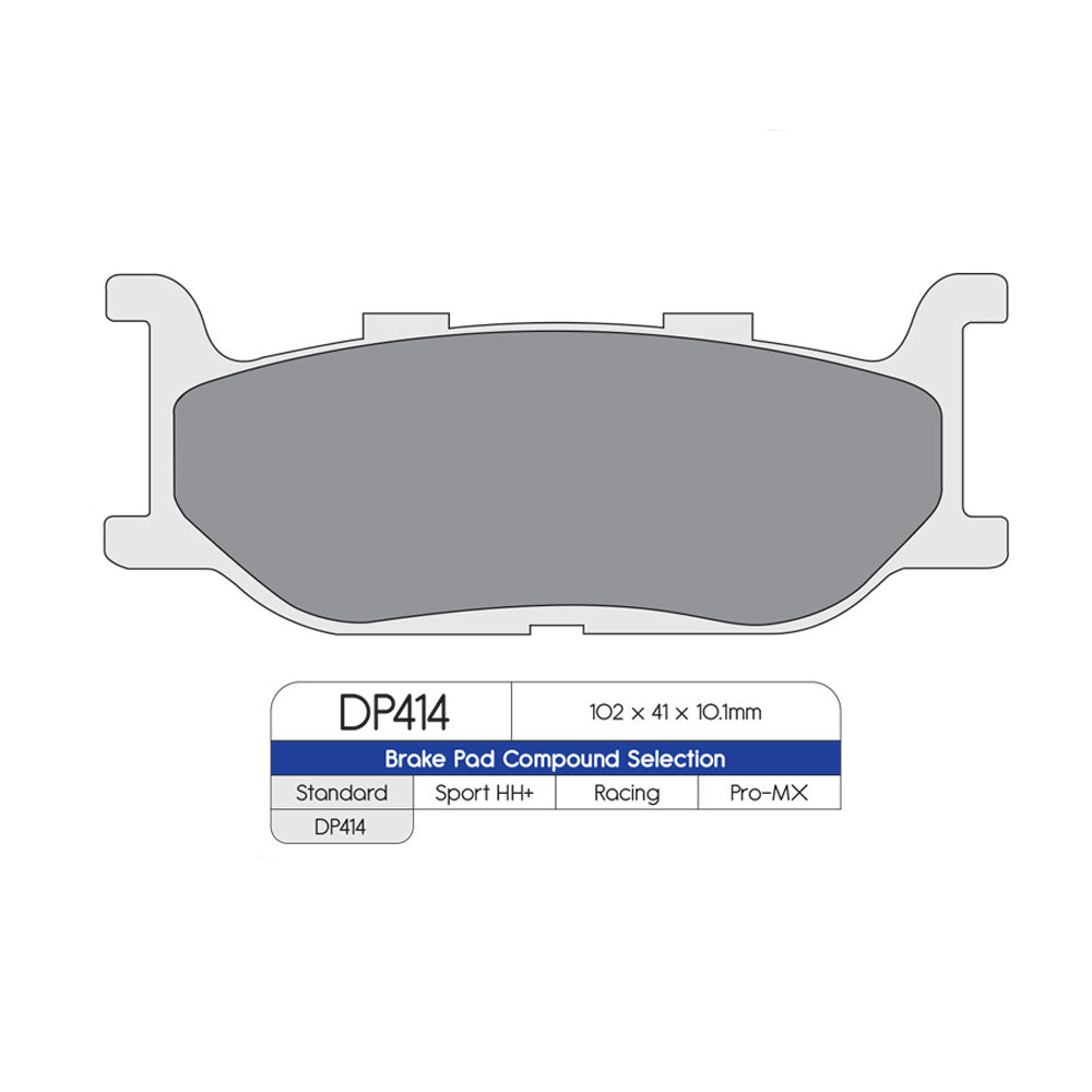 DP Brake Pads DP414 Sintered Brake Pads