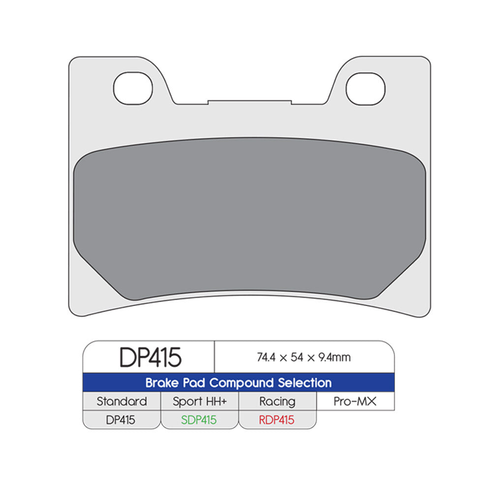 DP Brake Pads DP415 Sintered Brake Pads