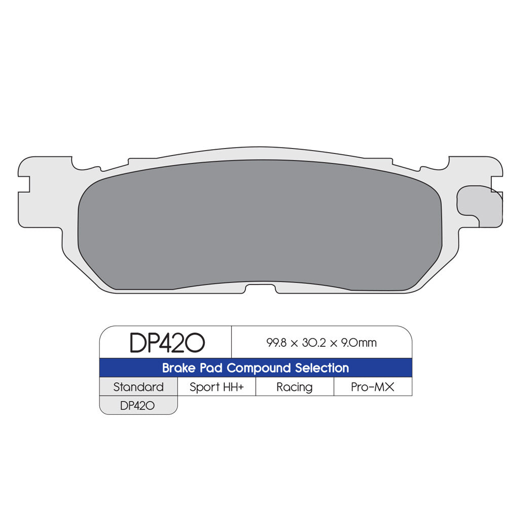 DP Brake Pads DP420 Sintered Brake Pads