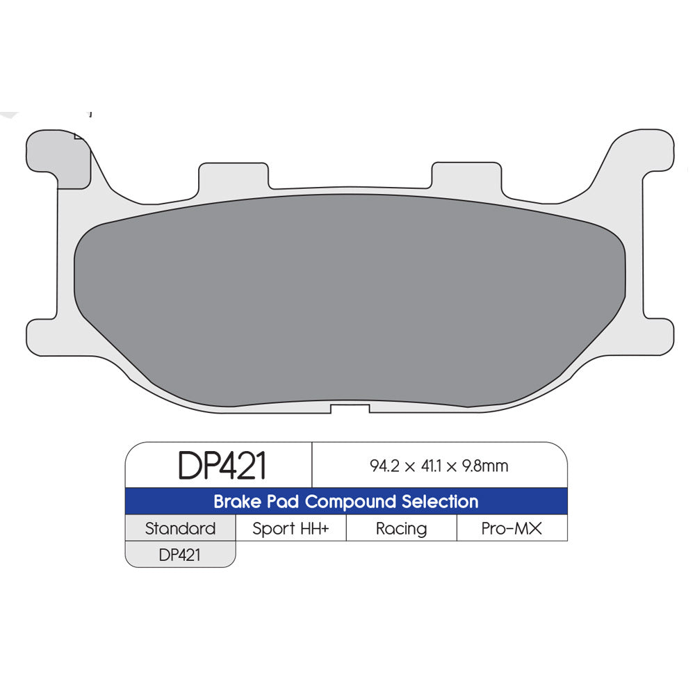 DP Brake Pads DP421 Sintered Brake Pads