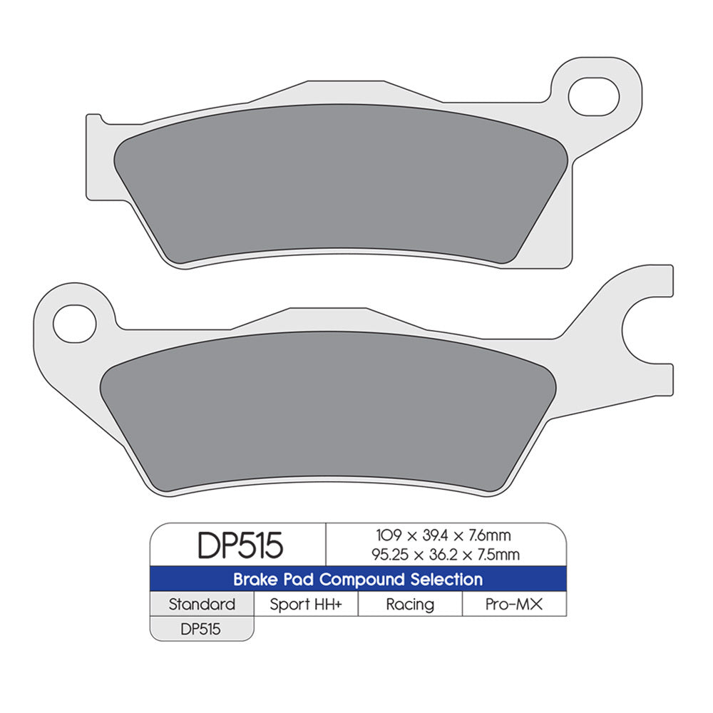 DP Brake Pads DP515 Sintered Brake Pads