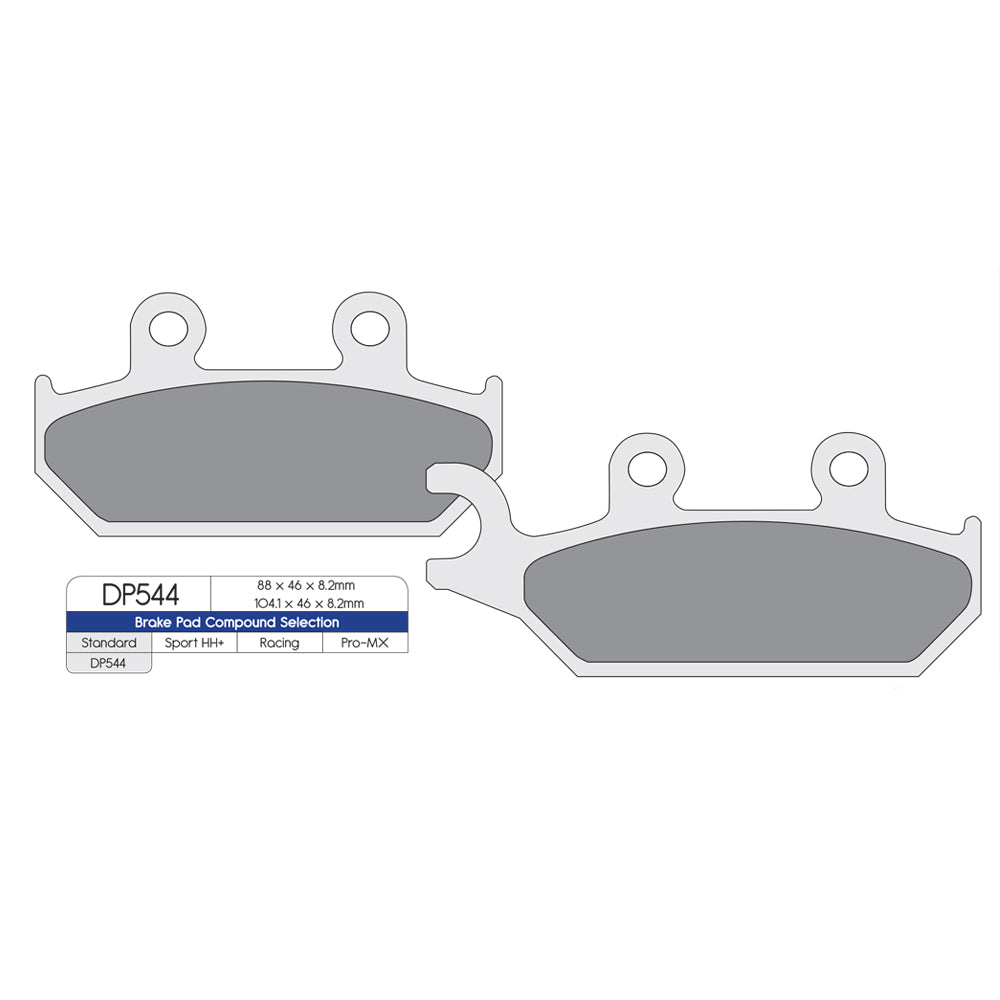 DP Brake Pads DP544 Sintered Brake Pads