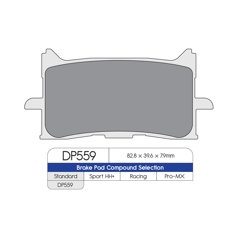 DP Brake Pads DP559 Sintered Brake Pads