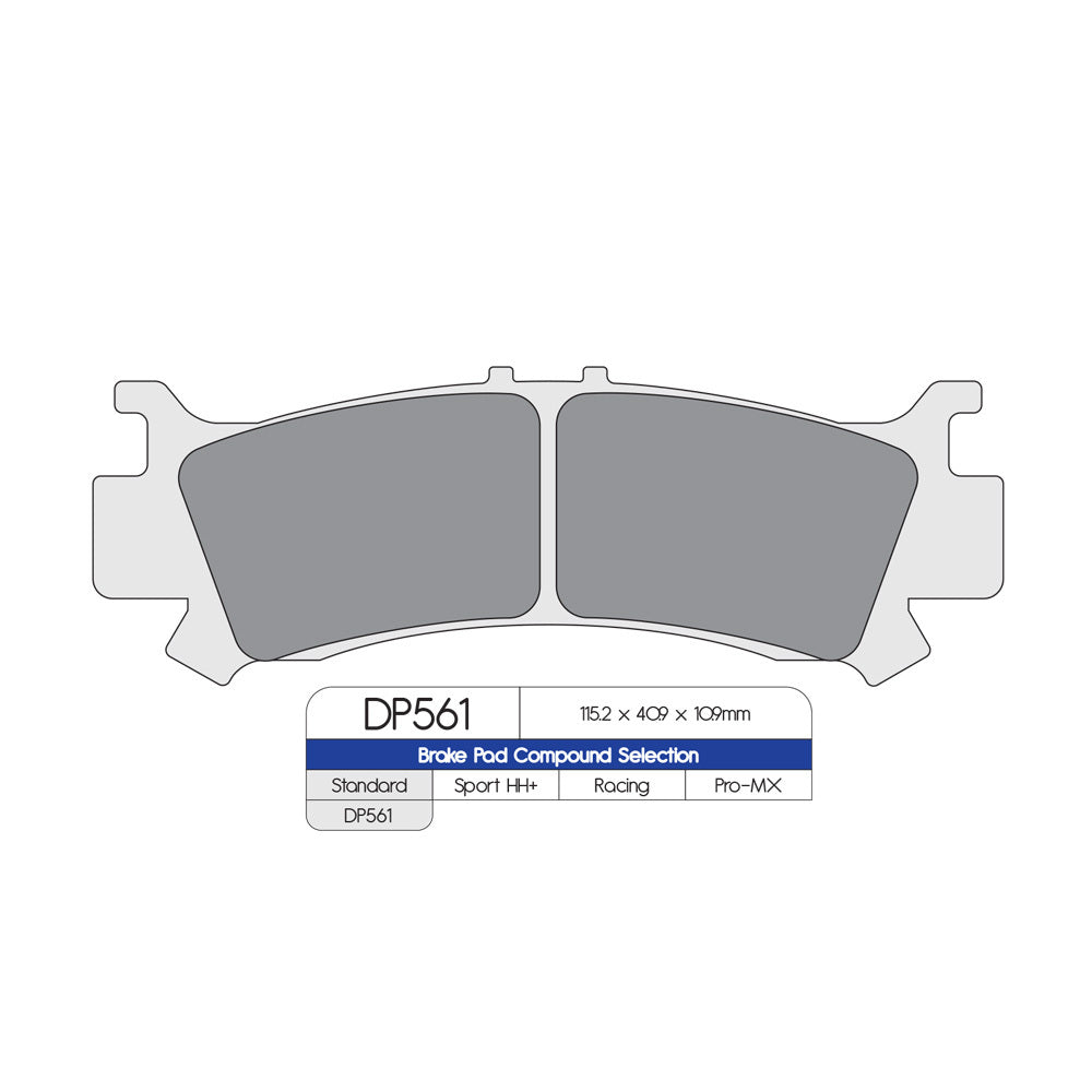 DP Brake Pads DP561 Sintered Brake Pads