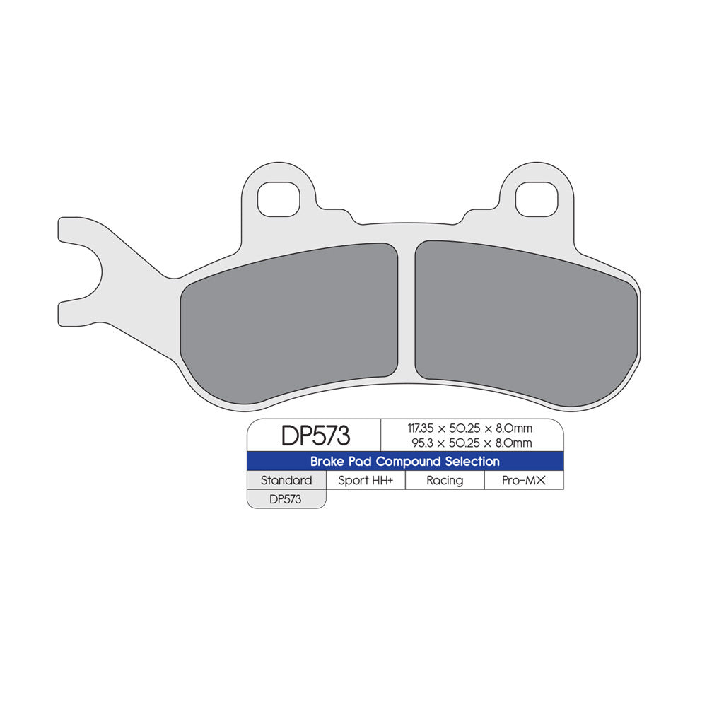 DP Brake Pads DP573 Sintered Brake Pads
