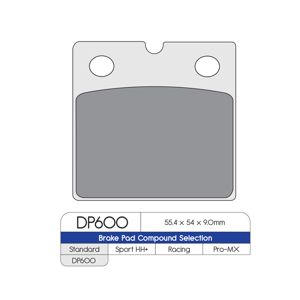 DP Brake Pads DP600 Sintered Brake Pads