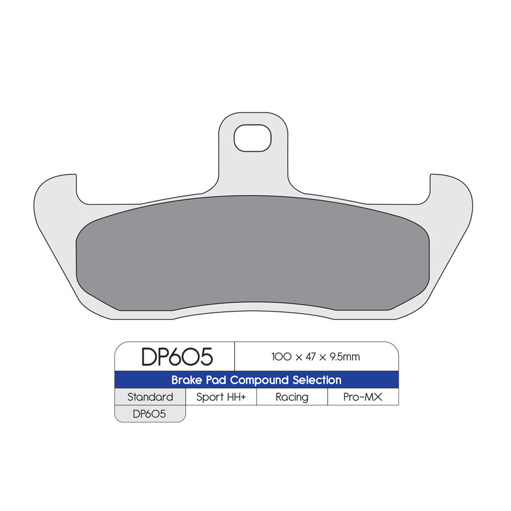 DP Brake Pads DP605 Sintered Brake Pads