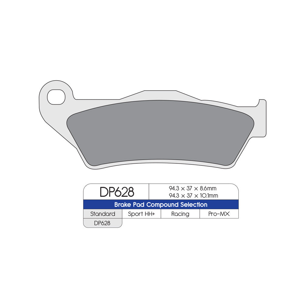 DP Brake Pads DP628 Sintered Brake Pads