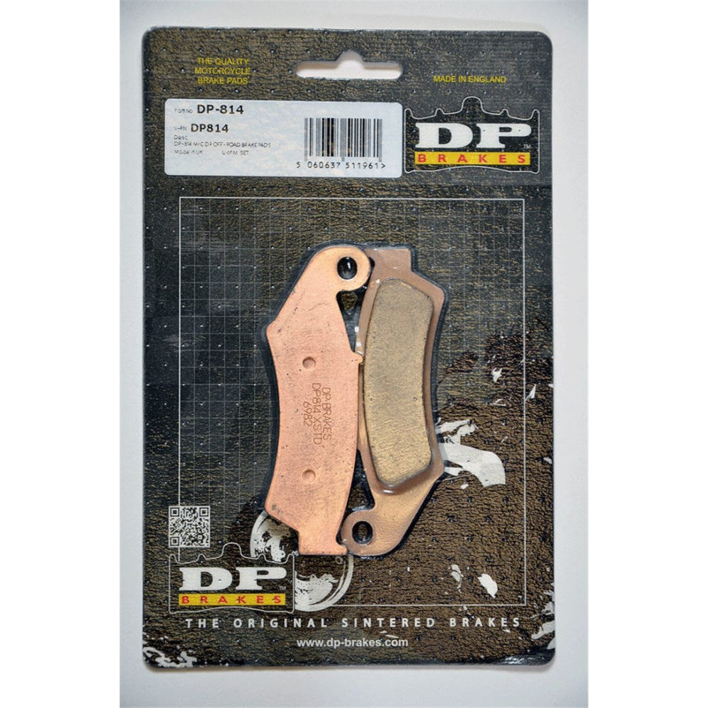 DP Brakes DP814 Sintered Brake Pads