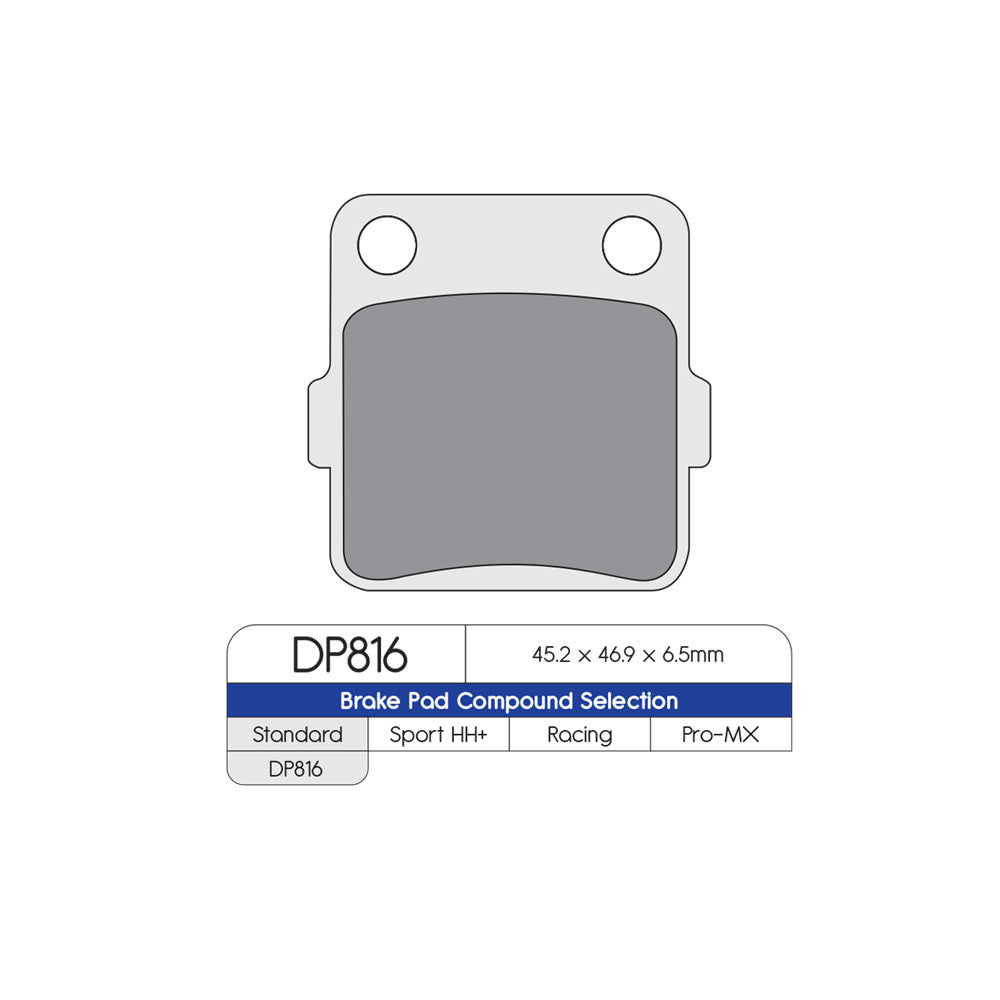 DP Brake Pads DP816 Sintered Brake Pads