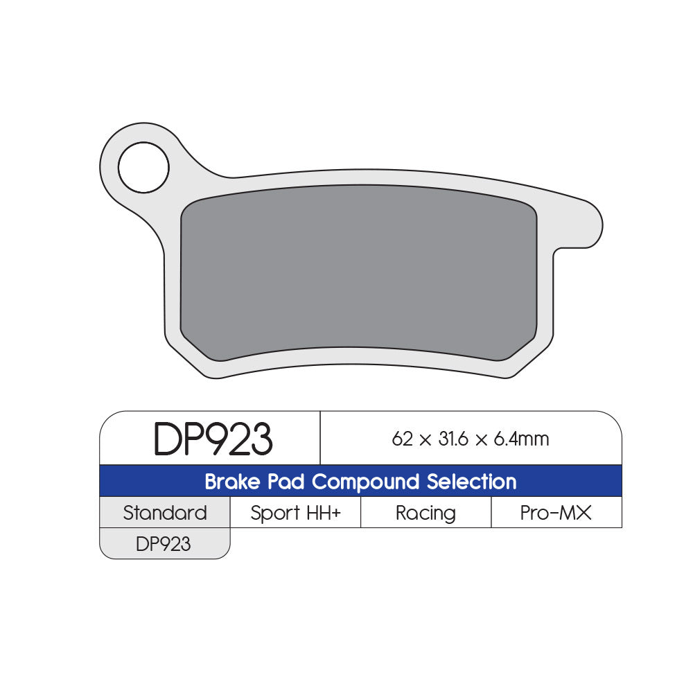 DP Brake Pads DP923 Sintered Brake Pads