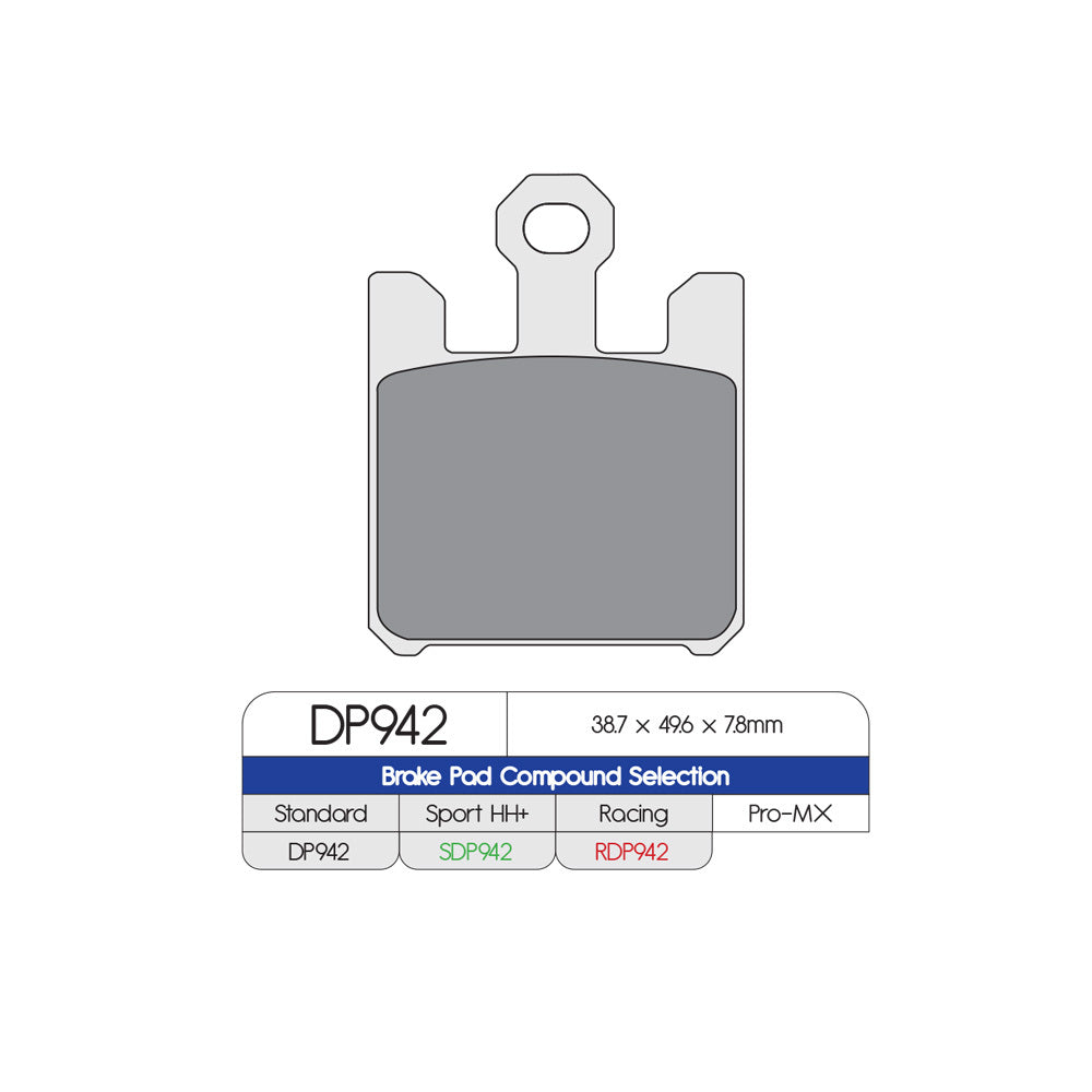 DP Brake Pads DP942 Sintered Brake Pads