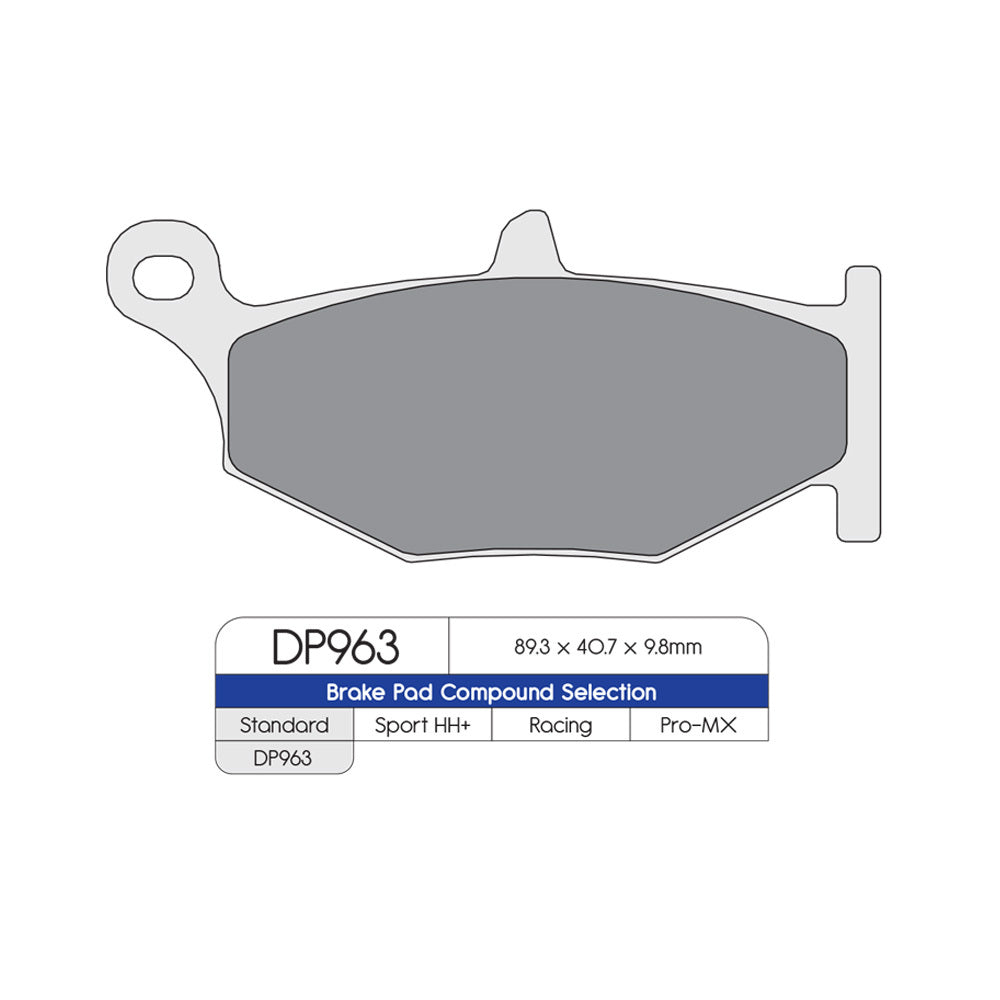 DP Brake Pads DP963 Sintered Brake Pads