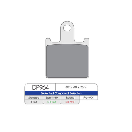 DP Brakes SDP964 SDP SPORT HH+ Brake Pads