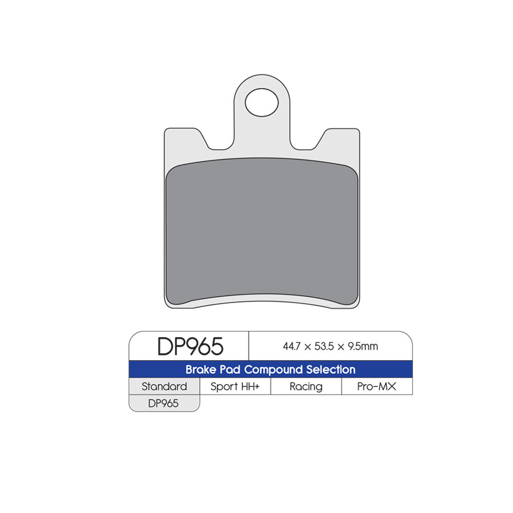 DP Brake Pads DP965 Sintered Brake Pads