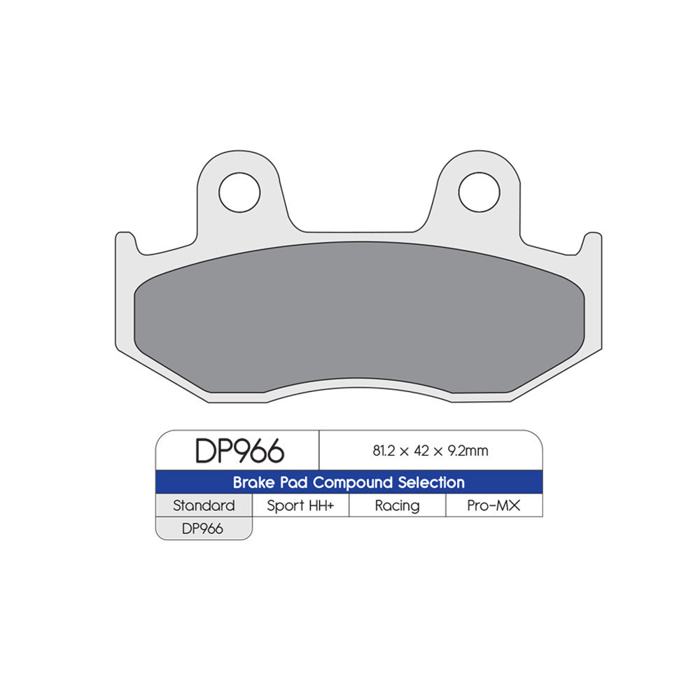 DP Brake Pads DP966 Sintered Brake Pads