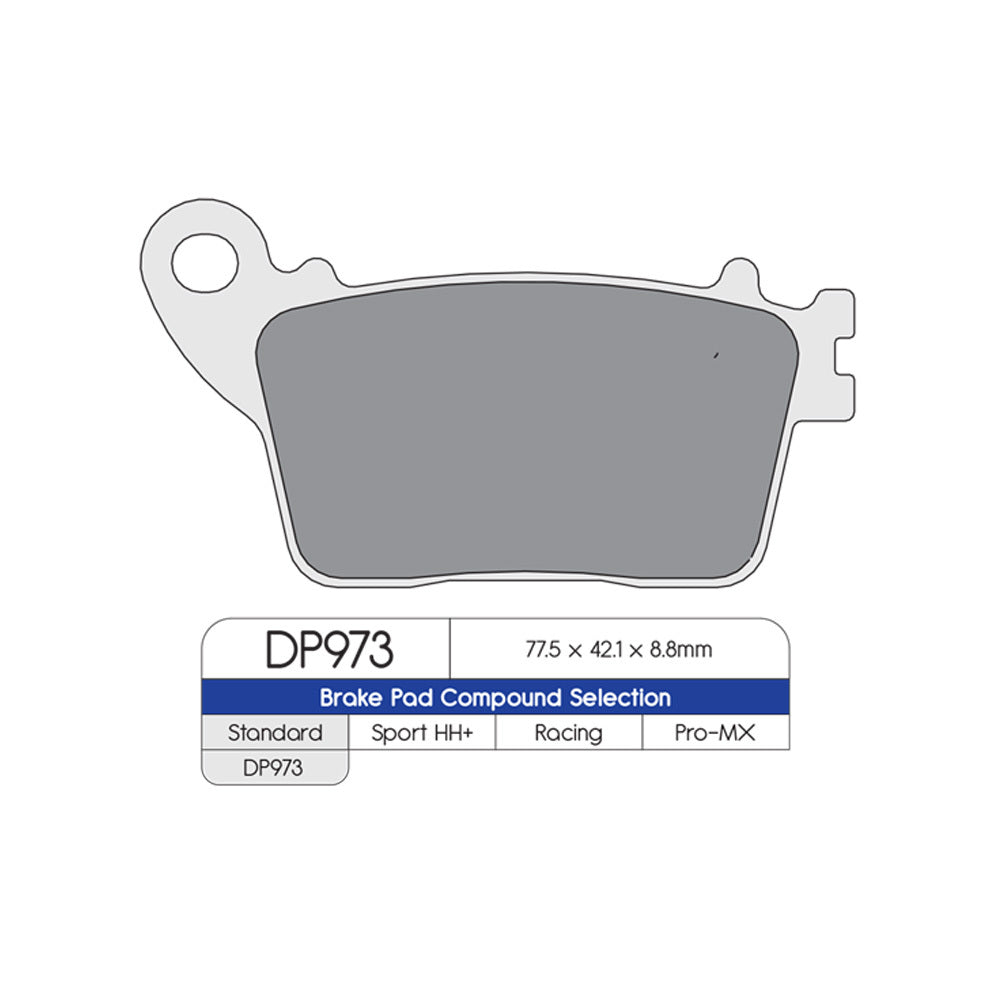 DP Brake Pads DP973 Sintered Brake Pads