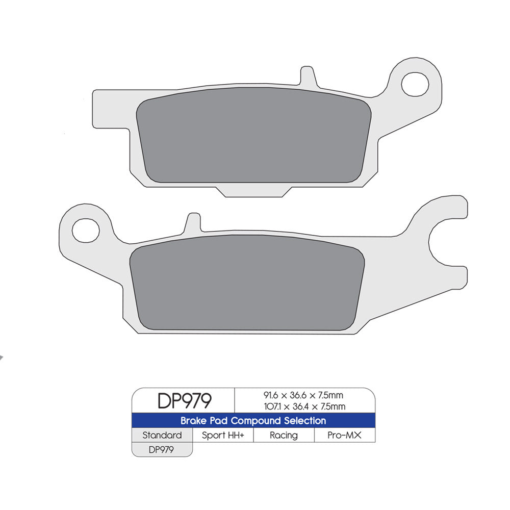 DP Brake Pads DP979 Sintered Brake Pads