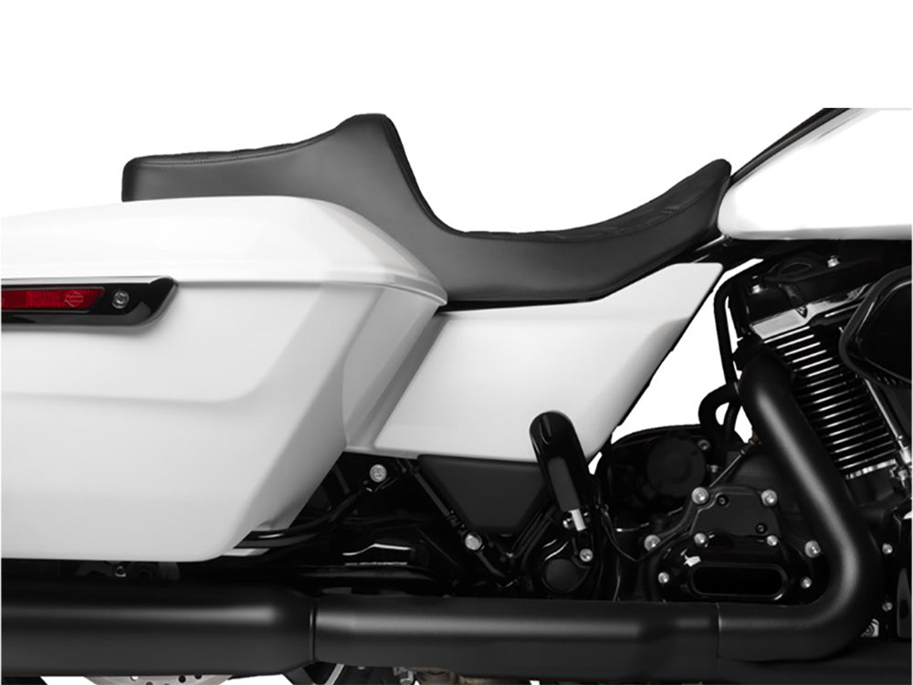 Drag Specialties DS-0801-1918 Predator 3 Dual Seat w/Black Double Diamond Lattice Stitch for Harley-Davidson CVO Touring 23-Up/Street Glide/Road Glide 24-Up/Touring 25-Up