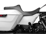 Drag Specialties DS-0801-1931 Predator 3 2-Up Dual Seat w/Black Double Diamond Lattice Stitch for Harley-Davidson CVO Touring 23-Up/Street Glide/Road Glide 24-Up/Touring 25-Up