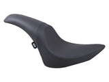 Drag Specialties DS-0802-0401 Predator Dual Seat Smooth Solar Leather Black for Harley-Davidson Softail 84-99