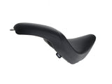 Drag Specialties DS-0802-0779 Predator Dual Seat Smooth Solar Leather Black for Harley-Davidson Softail Slim 12-17/Blackline 11-13