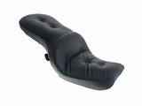 Drag Specialties DS-0803-0560 Low Profile Touring Dual Seat for Harley-Davidson Dyna 06-17