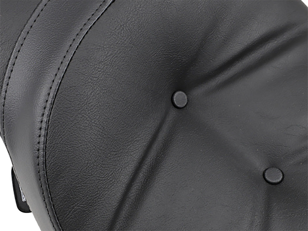 Drag Specialties DS-0804-0626 Low Profile Dual Touring Seat w/Pillow Stitch for Harley-Davidson Sportster 82-03