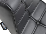 Drag Specialties DS-0805-0093 Mini King & Queen Dual Seat for Harley-Davidson Big Twin 64-84