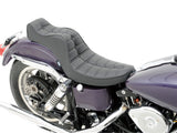 Drag Specialties DS-0805-0093 Mini King & Queen Dual Seat for Harley-Davidson Big Twin 64-84