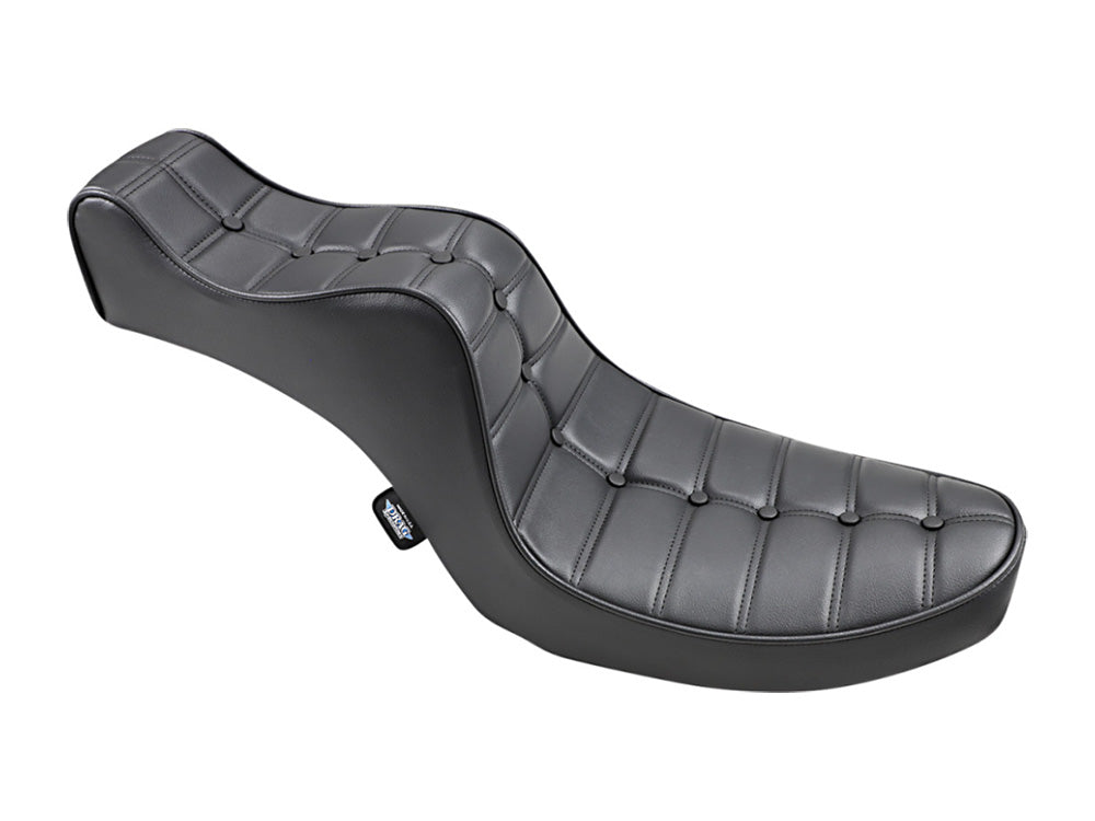 Drag Specialties DS-0805-0093 Mini King & Queen Dual Seat for Harley-Davidson Big Twin 64-84