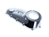 Drag Specialties DS-1107-0325 Outer Primary Cover Chrome for Harley-Davidson Dyna Glide 06-17 w/Mid Mounts Models