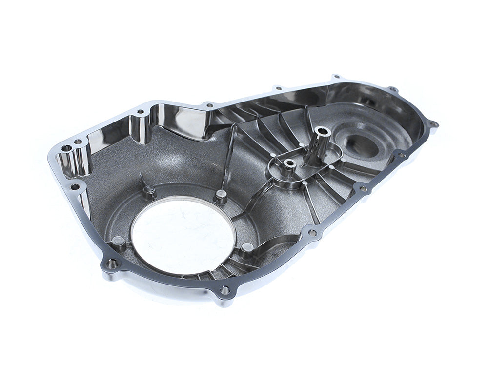 Drag Specialties DS-1107-0325 Outer Primary Cover Chrome for Harley-Davidson Dyna Glide 06-17 w/Mid Mounts Models