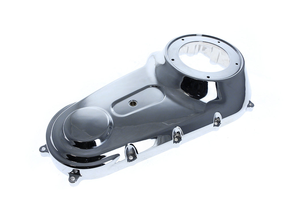 Drag Specialties DS-1107-0325 Outer Primary Cover Chrome for Harley-Davidson Dyna Glide 06-17 w/Mid Mounts Models