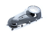 Drag Specialties DS-1107-0325 Outer Primary Cover Chrome for Harley-Davidson Dyna Glide 06-17 w/Mid Mounts Models