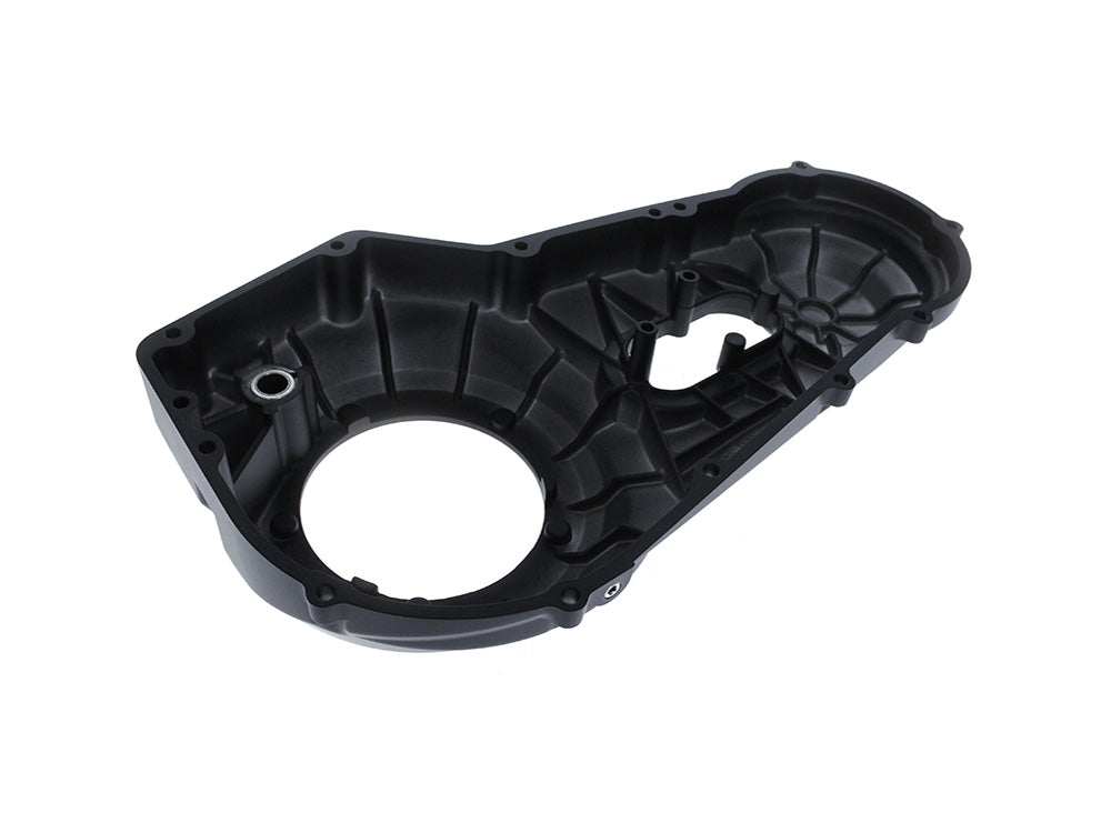 Drag Specialties DS-1107-0359 Outer Primary Cover Satin Black for Harley-Davidson Softail 99-06/Dyna 99-05