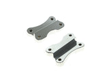 Drag Specialties DS-1410-0066 Fender Spacer Kit Chrome for Harley-Davidson FL Softail 86-17 w/21" Wheel & OEM Fender