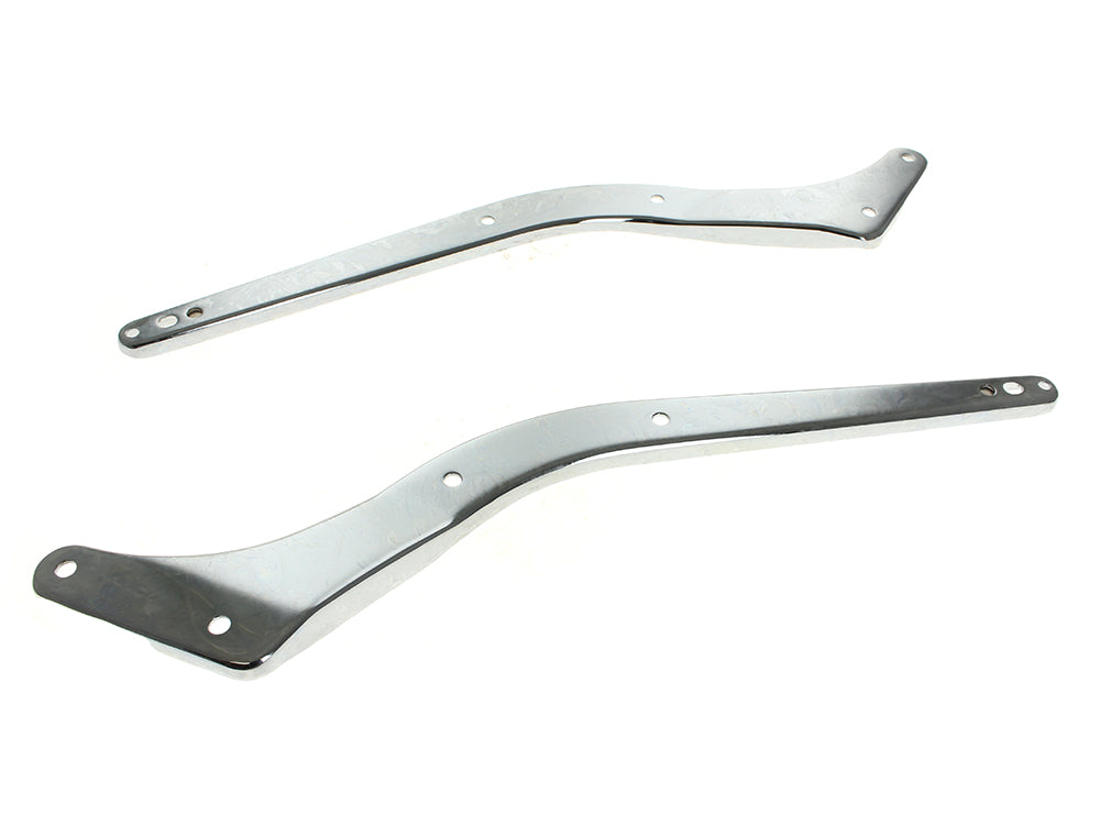 Drag Specialties DS-1411-0043 Rear Fender Struts Chrome for Harley-Davidson Softail 08-17 w/200 Rear Tyre