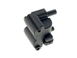 Drag Specialties DS-2102-0244 Ignition Coil Black for Harley-Davidson Softail 01-06/Dyna 04-11/Touring 02-07 Models w/Delphi EFI