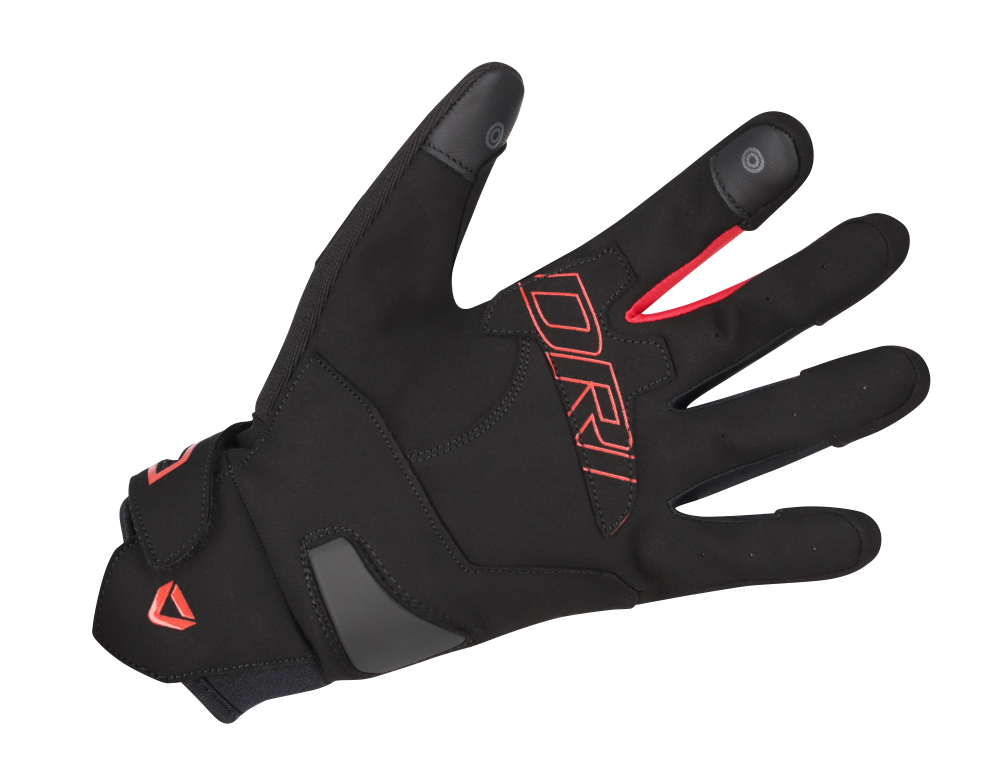 DriRider Flex Black/Red Gloves