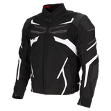 DriRider Climate Exo 4 Black/White Womens Textile Jacket