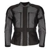 DriRider Explorer Dark Grey/Black Womens Textile Jacket